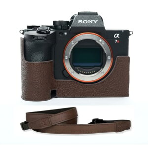 TP Original �Ή� SONY A7R6 A7RVI A7RM6 �J������p �n���h���C�h+15�J�����X�g���b�v �{�v �{�f�B�P�[�X �n�[�t�J�����P�[�X �o�b�O �J�o�[ �d�r�����֗� ��ʊJ�� ���� ��p�Ή��J�����J�o�[