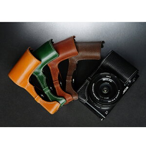 TP Original Sony ZV-E10 ZVE10 専用 オープナブルタイプ 本革 ボディケース 底面開閉