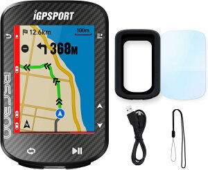 iGPSPORT BSC200/BSC300 ]ԃRs[^ GPS CX ANT+ Bluetooth Xs[h[^[ Ih[^[ Type-C [d ^ LCD obNCg dbʒm 40-130 f[^ IPX7 h d]ԑΉ 