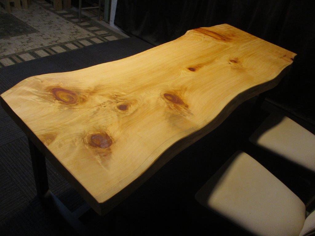 楽天市場】# 884□ 檜 ヒノキ 一枚板 ダイニングテーブル ローテーブル 