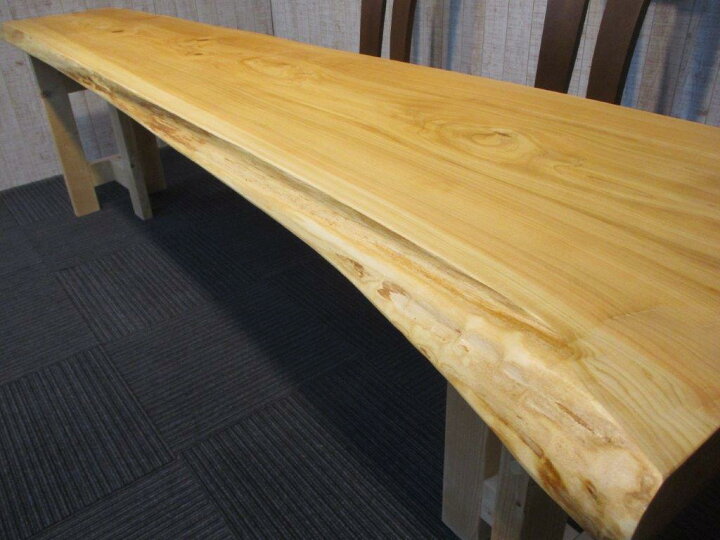 楽天市場】# 983□ 檜 ヒノキ 長さ250cm 一枚板 ダイニングテーブル 
