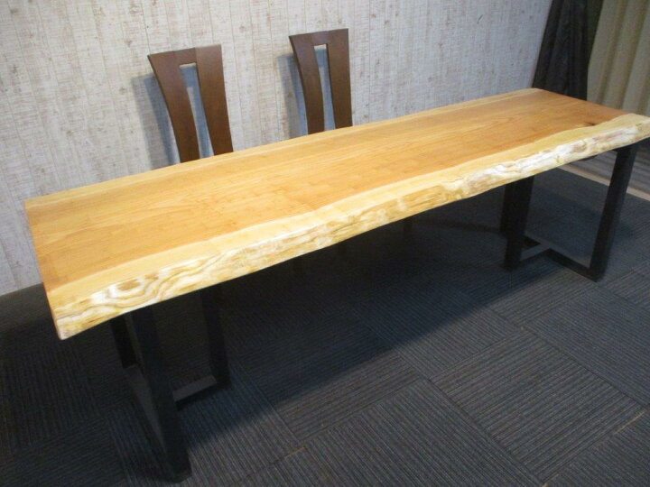 楽天市場】# 1176□ 杉 スギ 長さ222.5cm 一枚板 ダイニングテーブル 
