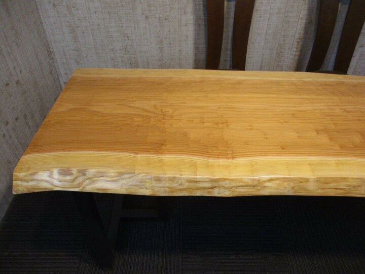 楽天市場】# 1176□ 杉 スギ 長さ222.5cm 一枚板 ダイニングテーブル 