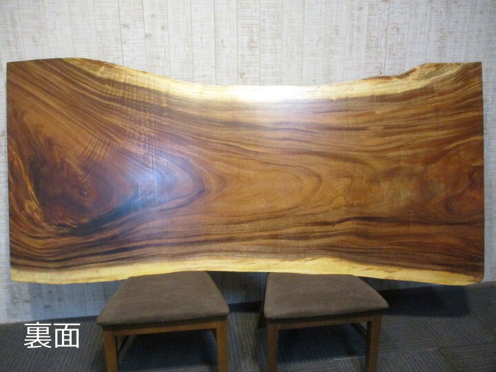 楽天市場】＃1406□ モンキーポッド 一枚板 ダイニングテーブル ロー 