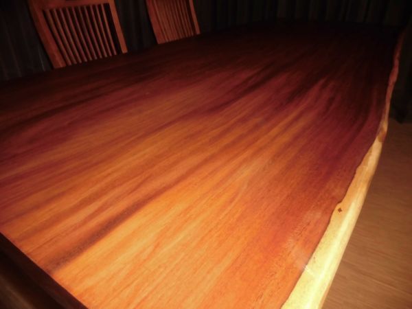 楽天市場】P-041□ アフリカンチーク ダイニングテーブル 豪華テーブル 