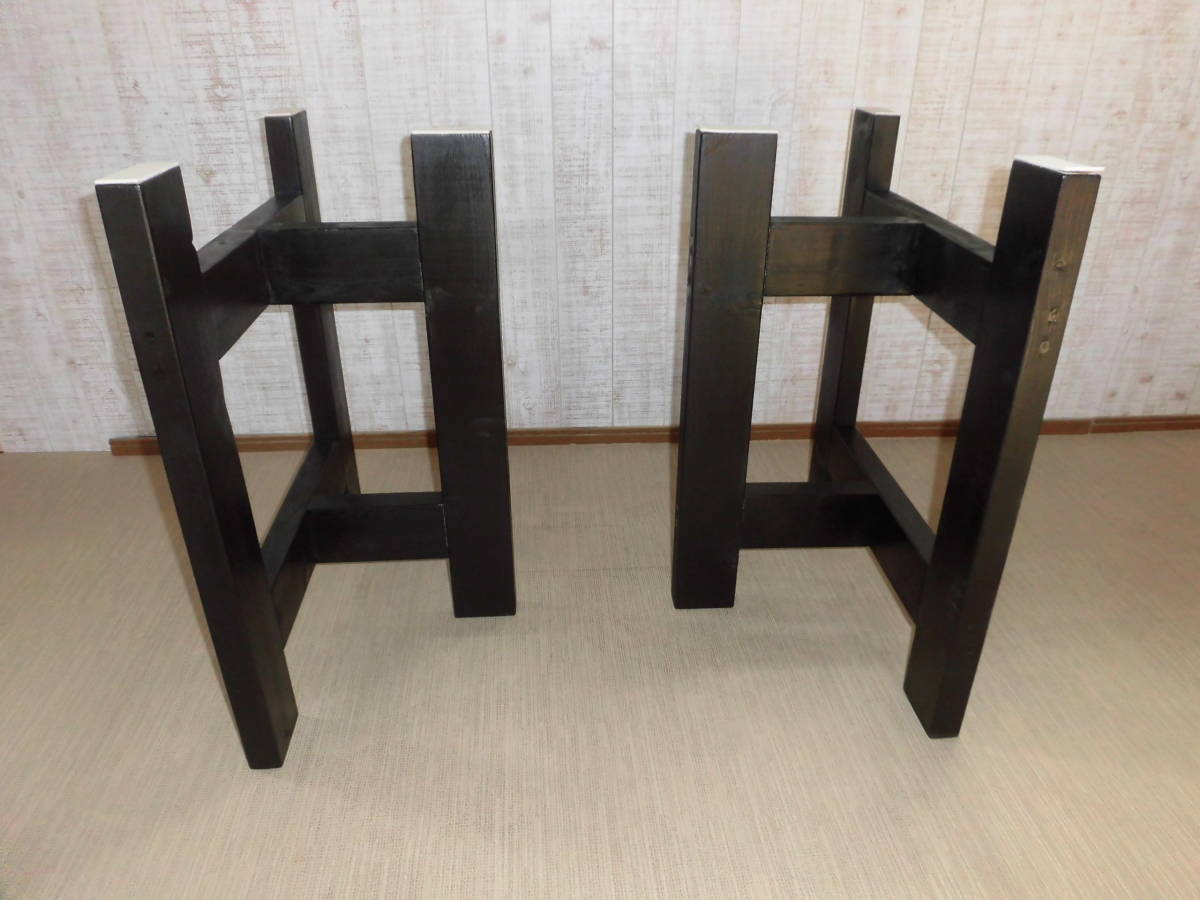 楽天市場】B-07◇ 木製脚 テーブル用脚 一枚板脚 座卓用 ベンチ用 椅子 