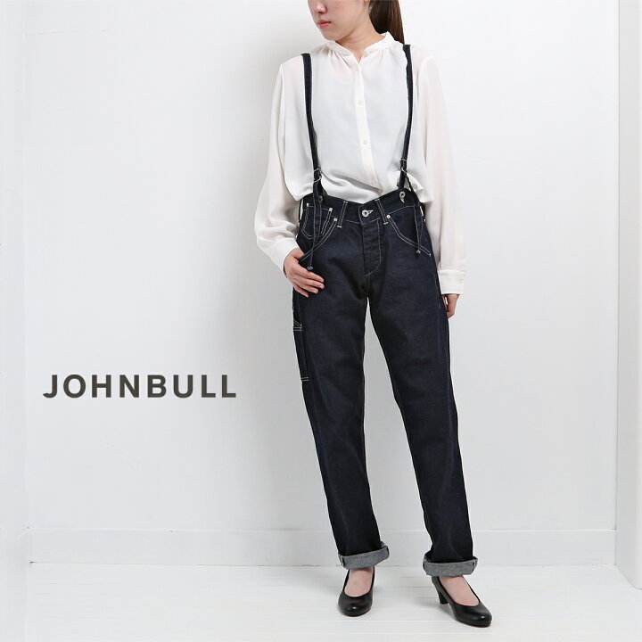 楽天市場】JOHNBULL サスペンダーワークパンツ レディース ジョンブル 