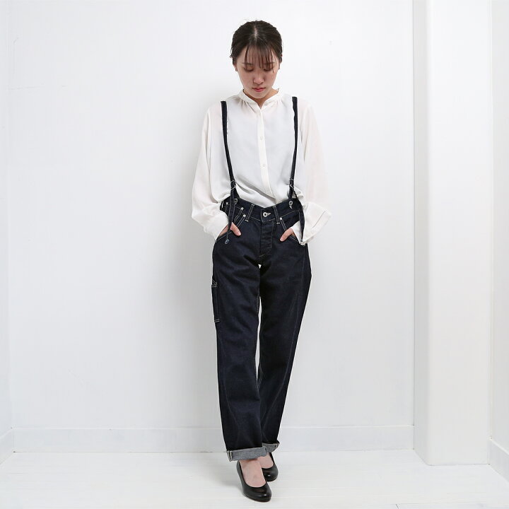 楽天市場】JOHNBULL サスペンダーワークパンツ レディース ジョンブル 