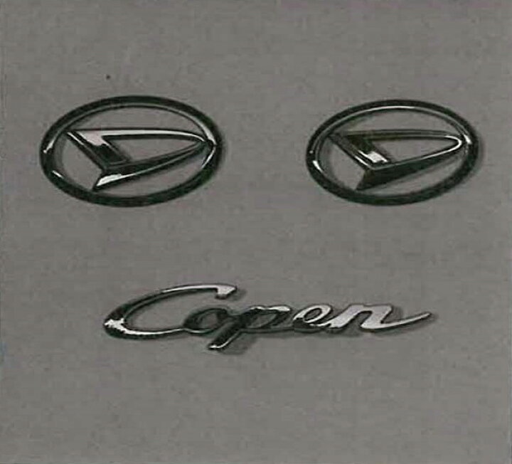 楽天市場】DAIHATSU【ダイハツ】純正用品 COPEN【コペン】ブラック 