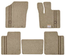 SUZUKI【スズキ】純正用品 LAPIN【ラパン】フロアマット1台分（ジュータン）（ダブルライン）（グレージュ） カー用品 車用品 部品 パーツ アクセサリ オプション 【宅配便 大サイズ】