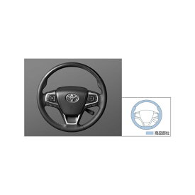 TOYOTA【トヨタ】HARRIER【ハリアー】ウッド調ステアリングZSU60 ZSU65 ASU60 ASU65 純正 用品 部品 パーツ アクセサリ オプション【宅配便 大サイズ】