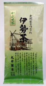 お茶 緑茶 煎茶 日本茶 茶葉 テアニン 国産 三重県産 伊勢 丸中製茶 伊勢茶 かぶせ茶 100g
