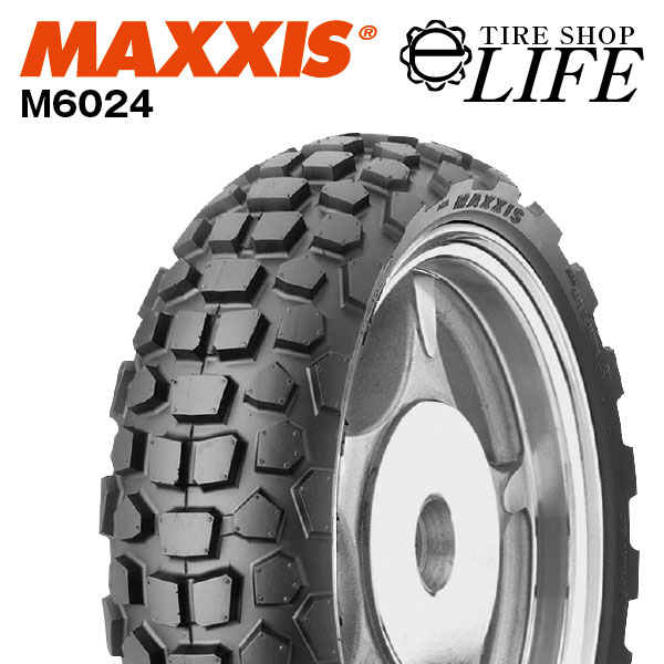 MAXXISはタイヤランキング 台湾では1位 世界では9位 MAXXIS マキシス 税込 バイクタイヤ M6024 130 新品 カスタム 60-13 2020年製 オフロード 53J TL ※ラッピング ※
