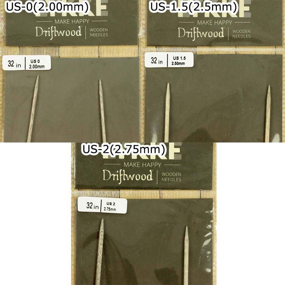 2021特集 LYKKE Driftwood 32インチ 80cm 2.75mm 輪針 リッケ ドリフト
