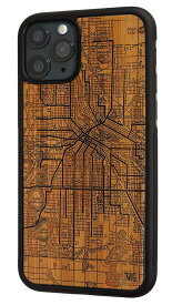 【Twig Case】【Minneapolis Streetcar Map-Bamboo】iPhone 11/11 Pro リサイクルウッドケース【Twig Case 日本総代理店】【再生木材】【木製iPhoneケース】
