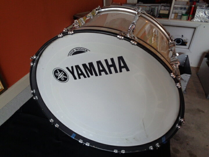 楽天市場】ヤマハ マーチングバスドラム MB-826F WH中古美品 : 管楽器 