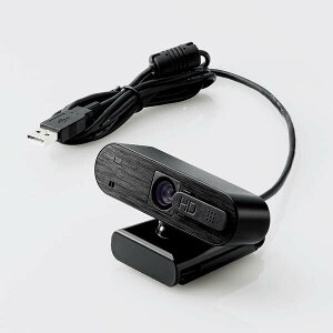 ELECOMiGRj WEBJ }CN I[gtH[JX Jo[ t Full HD GR ubN 200f WEBc erc mCY  UCAM-C820ABBK