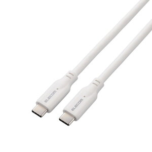 ELECOMiGRj ^CvC P[u ( USB Type-C to C ) 0.5m PD 100W USB10Gbps y MacBook Pro iPad iPhone  TypeC @Ή z zCg
