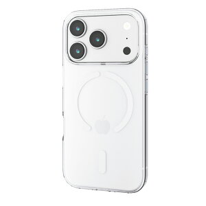 ELECOM�i�G���R���jiPhone 17 Pro �P�[�X �\�t�g �Ռ��z�� ���^ MAGKEEP ���͋z�����C�����X�[�d�Ή� ������ �N���A PM-A25CUCT3MGCR