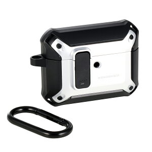 ELECOM�i�G���R���jAirPods Pro 3 �P�[�X MagSafe�Ή� ZEROSHOCK 3�\���Ռ��z�� ���b�N�@�\ �J���r�i�t �����h�~ �V���o�[ AVA-AP07ZEROLSV