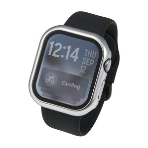 ELECOMiGRjAbvEHb` Jo[ Apple Watch Series 11 / 10 [ 42mm ] tJo[ P[X KX 10H ^bN ϏՌPCt[ wh~ Uh~ Vo[ 4549550413589