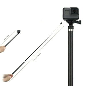 TELESIN GP-MNP-270 B_  2.7m 270cm Yf@ Be y Lk 180°] ܂肽ݎ ZtB[ GoPro HERO10 / 9 / 8 Insta360 DJI xiaomi Yi SJCAM Sony ANVJ lC IXX ֗ObY 