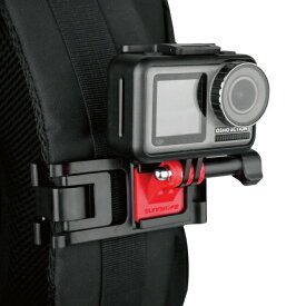 Sunnylife TY-Q9261 Universal Sports Camera Backpack Clamp Adjustable Clips for GoPro 8 Osmo Action Osmo Pocket ユニバーサルスポーツカメラバックパッククランプアジャスタブルクリップ アクションカメラ アクセサリー GoPro アクセサリー バックパック 送料無料
