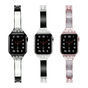 Apple Watch �A�b�v���E�H�b�` Stainless Steel with diamond degin belt �X�������X �X�`�[�� with �_�C�������h �f�U�C�� �x���g �X�e�����X �Z���u ������ �I���W�i�� �o���h ������ ��l ���f�B�[�X ���q 