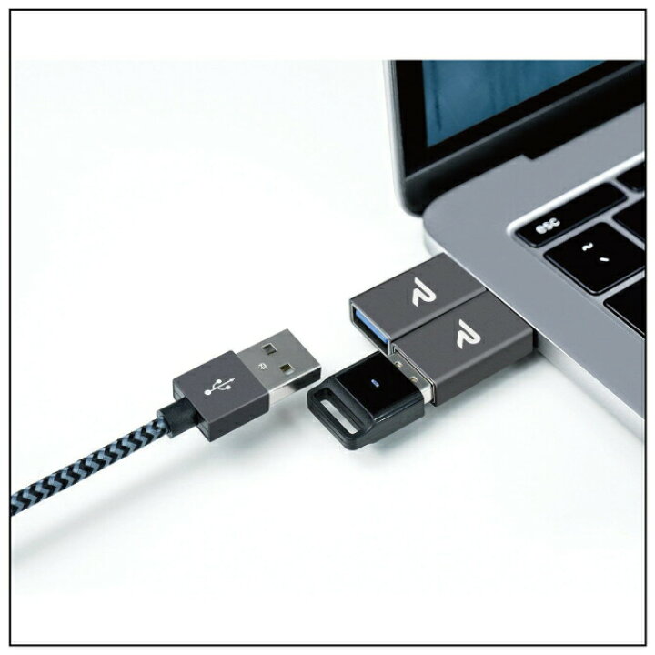 楽天市場 Rampow Rcb03 Space Grey ２個セット Usb C To Usb 3 0 Type C To Usb 3 0 3a Usbc Typec タイプc 外付けhdd Usbメモリ マウス キーボード ゲームコントロール カードリーダー 接続 Macbook Pro Google Chromebook Pixelbook 送料無料