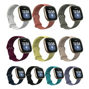 Fitbit �t�B�b�g�r�b�g Versa 3 �o�[�T 3 Sense �Z���X Duo color silicone belt �f���I �J���[ �V���R�� �x���g �V���R�� �X�|�[�c �x���g �o���h �r���v�o���h �����o���h �r���v�x���g �����x���g �ȒP 