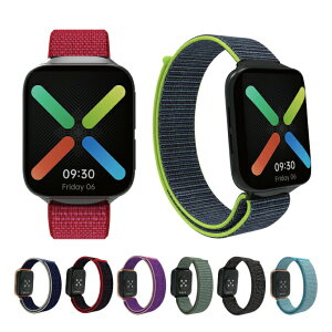 ���݌Ɍ��������OPPO Watch �I�b�| �E�H�b�` Nylon braided loop band �i�C���� �u���C�f�b�h ���[�v �o���h 46mm �i�C���� ���[�v �X�|�[�c �y�� �X�}�[�g�E�H�b�` �o���h ��l �����Y ���f�B�[�X �j�q