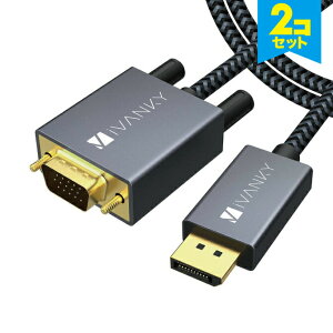 y2{Zbgz iVANKY VBC71 2m Gray & Black 1080P@60Hz DisplayPort to VGA Cable DP|[g m[gp\R fXNgbv VGA|[g vWFN^[ j^[ er tHD 1080p rfIb`t[ X ݌v 