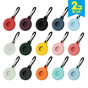�y2�Z�b�g�z AirTag �G�A�^�O �J���r�i�t�� Silicone protective sleeve �V���R�� �v���e�N�e�B�u �X���[�u �ی�P�[�X �ی�J�o�[ �X���[�u ���P�[�V�����g���b�J�[ ���[�J�o�[ �A�b�v�� �ǐՃ^�O