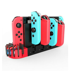 iPega PG-SW071 Charging Station �`���[�W���O �X�e�[�V���� Nintendo Switch �C�V���X�C�b�` �j���e���h�[�X�C�b�` �����[�d 4�� Joy-Con �W���C�R�� �[�d 9�� �Q�[���J�[�h �l�C �֗��O�b�Y �I�X�X�� ����