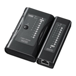 SANWA SUPPLY�i�T�����T�v���C�j LAN�P�[�u���e�X�^�[ LAN-TST6