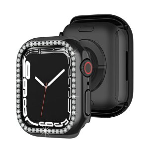 Apple Watch Single row diamond shell �A�b�v���E�H�b�` �V���O�����[�_�C�������h�V�F�� �J�o�[ �L���L�� Apple Watch �P�[�X �L���L�� �A�b�v���E�H�b�` �J�o�[ �L���L�� �A�b�v���E�H�b�` �P�[�X �L��