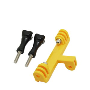 WESPORT GP245A New Double-Bracket Bridge, with 2PCS Screw �_�u���u���P�b�g�u���b�W �l�W �A�N�V�����J���� �A�N�Z�T���[ GoPro �A�N�Z�T���[ �S�[�v�� �A�N�Z�T���[ �_�u�� �}�E���g �A�_�v�^�[ 2�� �l�W�t