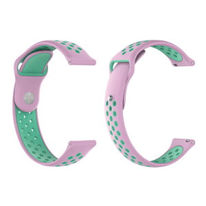 Dual color silicone design belt fA J[ VR fUC xg 20MM 22MM i VR X}[gEHb` X}[gv xg oh Samsung TX Garmin K[~ 