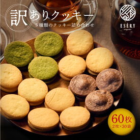 訳あり クッキー お菓子 スイーツ ギフト ご褒美 送料無料 5種 詰め合わせ 60枚 焼菓子 誕生日 スイーツ 抹茶 ココナッツ メープル バニラ ココア アソート 大容量 ご褒美 かわいい プチギフト プレゼント クリスマス 40代 50代 おしゃれ 可愛い 手土産 大容量 ご褒美