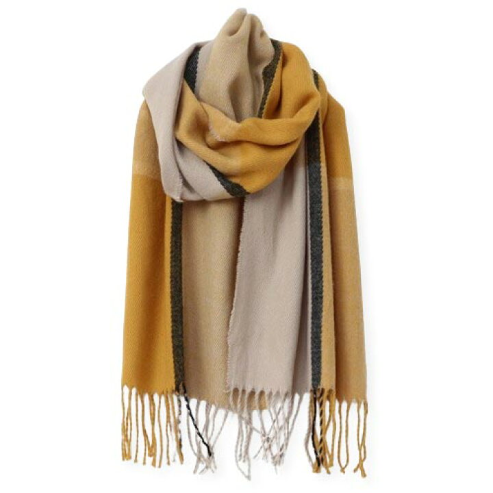 アンジェロフスコ ルカラレンツァ ストール マフラー ベージュ茶 08 