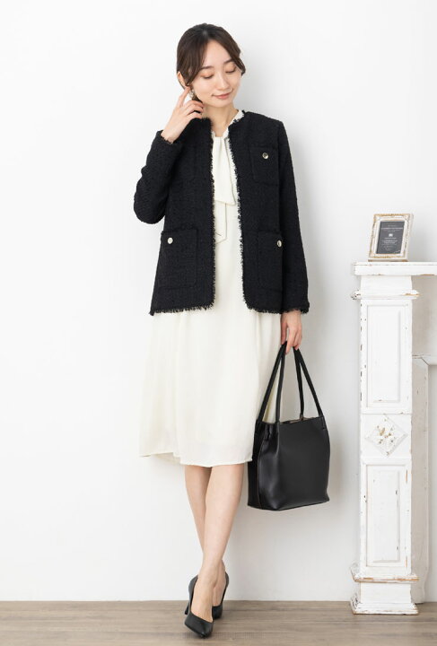 楽天市場】ジャケット レディース アウター フォーマル セレモニー  