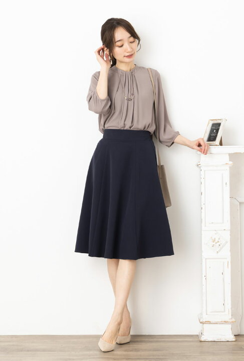 楽天市場】スカート ひざ丈 ミモレ レディース 春秋冬 ◇ 【メール便  