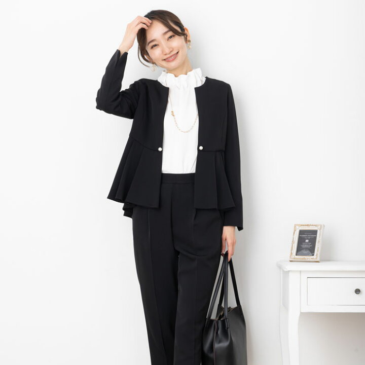 楽天市場】パンツ スーツ レディース セレモニースーツ 入学式 ママ 