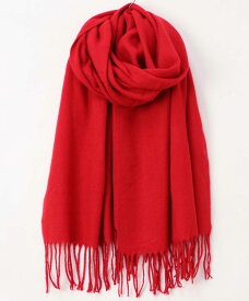 ストール 大判 マフラー レディース 大きめ 柔らかい 秋 冬 春 赤◆【メール便 送料無料12】無地 カラー 大判 ウォッシャブル ストール【エコ包装】[ot][ オフィス カジュアル フォーマル ママ 厚手 防寒 膝かけ お出かけ レジャー 旅行 大きい プレゼント 男女兼用 ][rg]