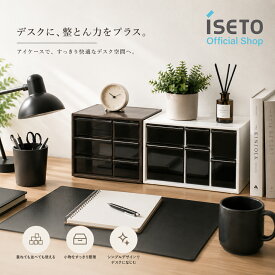 伊勢藤 （ISETO） アイケース 収納 卓上 S L 日本製 引き出し 小物収納 小物入れ くすり コスメ キッチン オフィス リビング
