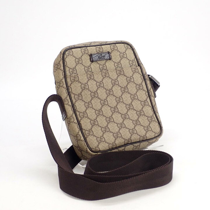 楽天市場 中古 Abランク Gucci グッチ Ggプラス ショルダーバッグ ベージュ Iseya 札幌 すすきの 楽天市場店