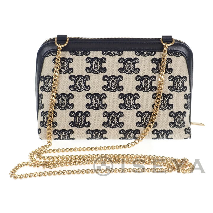 楽天市場】【中古】【Aランク】CELINE セリーヌ チェーン付きクラッチ 