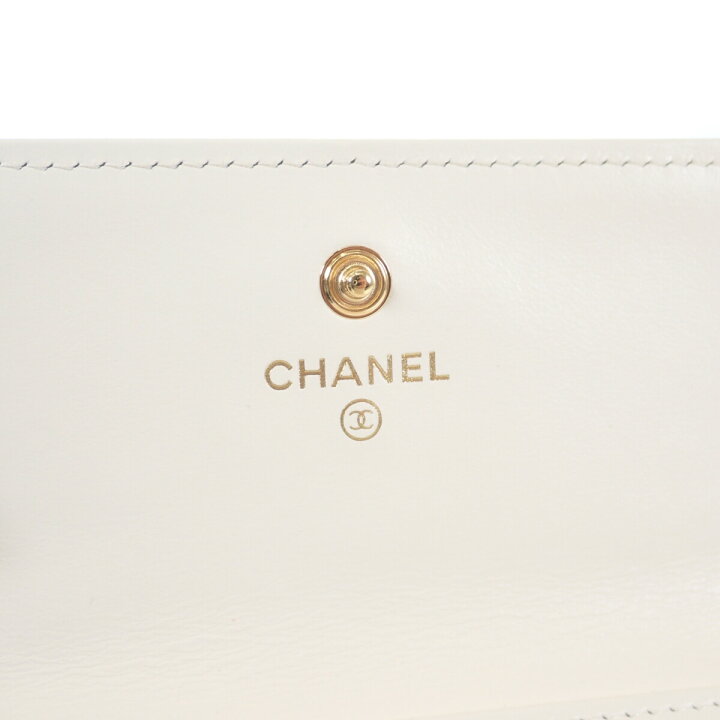 楽天市場】【中古】【ABランク】CHANEL シャネル 19フラップウォレット  