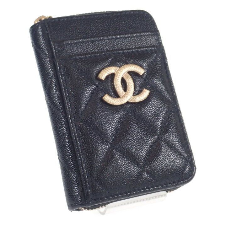 楽天市場】【中古】【ABランク】CHANEL シャネル ジップカードコイン  