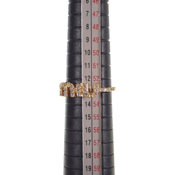 楽天市場】【中古】【Aランク】Miu Miu ミュウミュウ クリスタルリング 